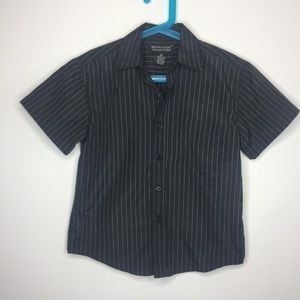 Montage Collection boys 4 black button up